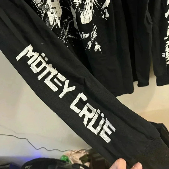 New Motley Crue Knock Em Dead Kid Long Sleeve Tee SZ XXL - Picture 7 of 7